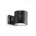 Applique Moderna Snif Round Alluminio Nero 1 Luce G9 3W 3000K Luce Calda 061450