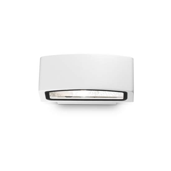 Applique Moderna Andromeda Alluminio Bianco 1 Luce E27 066868