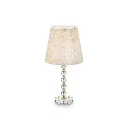 Lampade Da Scrivania - Ufficio Classico Queen Metallo Oro 1 Luce E27 Big
