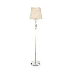 Piantana Classica Queen Metallo Oro 1 Luce E27