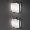 Applique Moderna Cometa Alluminio-Materie Plastiche Antracite 3 Luci E14 082240