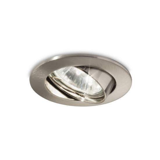 3 Faretti Ad Incasso Swing Metallo Nickel 1 Luce Gu10 | Ideal Lux
