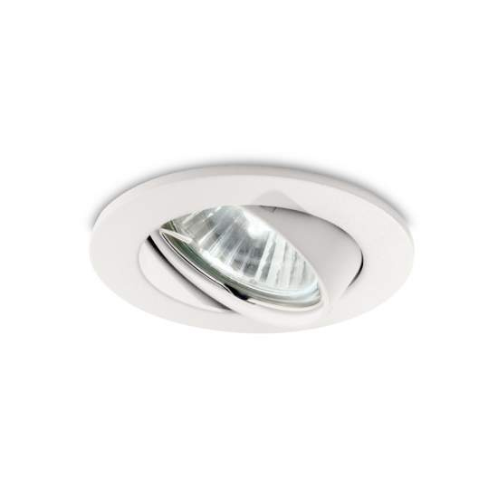 3 Faretti Ad Incasso Swing Metallo Bianco 1 Luce Gu10 | Incasso | Luce Art Shop 3 Faretti Ad Incasso Swing Metallo Bianco 1 Luce Gu10 | Ideal Lux