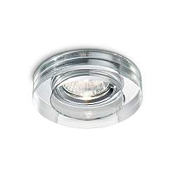 3 Faretti Incasso Moderno Blues Alluminio Trasp. 1 Luce Gu10 5W 3000K Luce Calda 3 Faretti Incasso Moderno Blues Alluminio Trasp. 1 Luce Gu10 5W 3000K Luce Calda