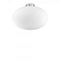 Plafoniera Moderna Candy Vetro Bianco 1 Luce E27 086781