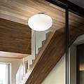 Plafoniera Moderna Candy Vetro Bianco 1 Luce E27 086781