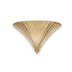 Applique Classica Santa Vetro Oro 1 Luce E14 Big