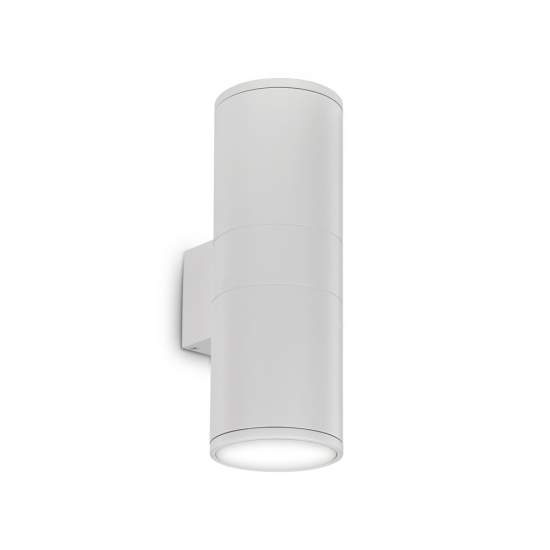 Applique Moderna Gun Alluminio Bianco 2 Luci E27 092300
