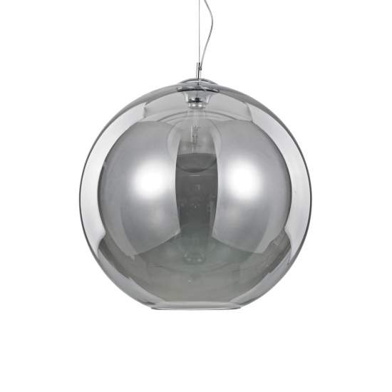 Sospensione Moderna Nemo Metallo Fumè 1 Luce E27 D50Cm 094137