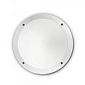 Applique Moderna Polar-1 Materie Plastiche Bianco 1 Luce E27 096667