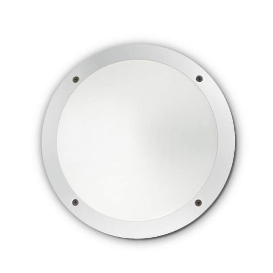 Applique Moderna Polar-1 Materie Plastiche Bianco 1 Luce E27 096667