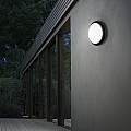Applique Moderna Polar-1 Materie Plastiche Nero 1 Luce E27 096674