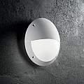 Applique Moderna Polar-2 Materie Plastiche Bianco 1 Luce E27 096681