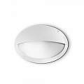 Applique Moderna Medea-2 Materie Plastiche Bianco 1 Luce E27 096735