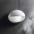 Applique Moderna Medea-2 Materie Plastiche Bianco 1 Luce E27 096735