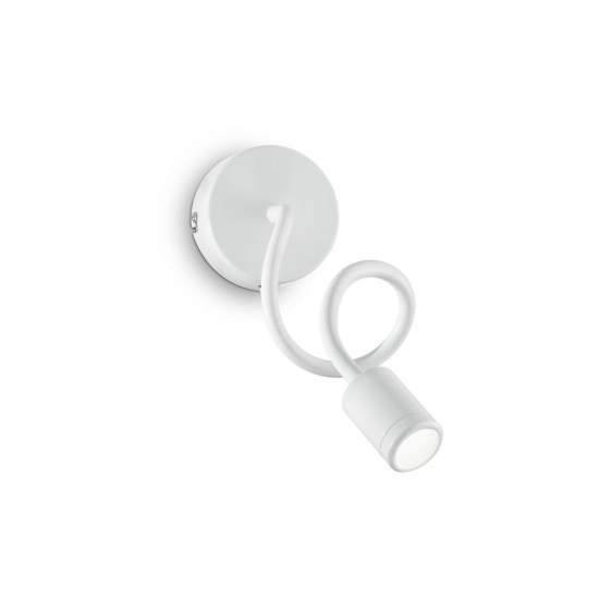 Applique Moderna Focus-1 Metallo Bianco Led 4W 3000K Luce Calda 097183