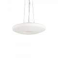 Sospensione Moderna Glory Vetro Bianco 3 Luci E27 D40Cm 101125