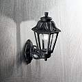 Applique Classica Dafne Materie Plastiche Nero 1 Luce E27 Big 101491