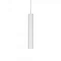 Sospensione Moderna Look Metallo Bianco 1 Luce 7W 3000K Luce Calda D6Cm 104935