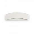 Applique Moderna Soda Gesso Bianco 1 Luce Biemissione E14 105710