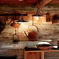 Sospensione Rustica-Country Cantina Metallo Rame 1 Luce E27 112732