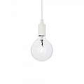 Sospensione Moderna Edison Metallo Bianco 1 Luce E27 8W 3000K Luce Calda 113302