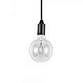 Sospensione Moderna Edison Metallo Nero 1 Luce E27 8W 3000K Luce Calda 113319