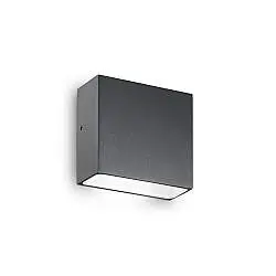 Applique Moderna Tetris-1 Alluminio Antracite 1 Luce G9