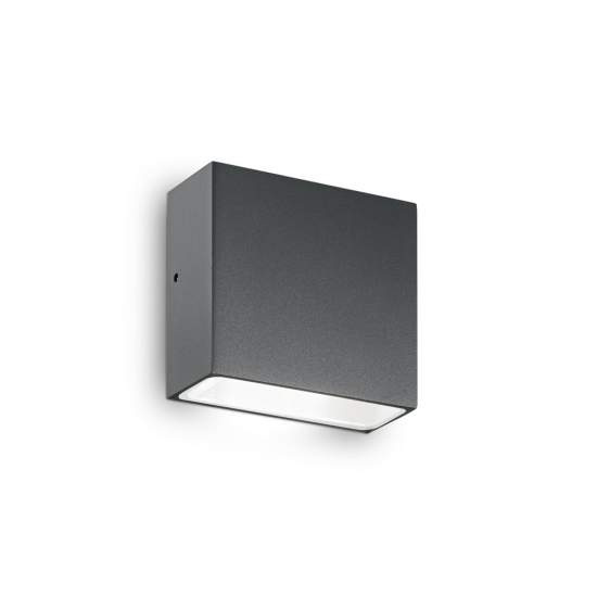 Applique Moderna Tetris-1 Alluminio Antracite 1 Luce 3W 3000K Luce Calda 113753