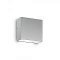 Applique Moderna Tetris-1 Alluminio Grigio 1 Luce 3W 3000K Luce Calda 113760