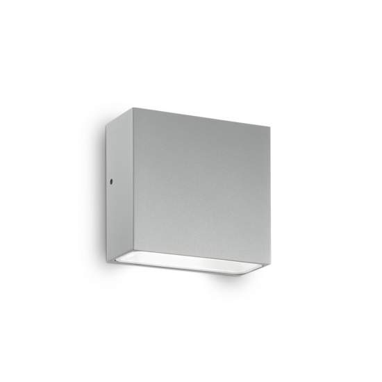 Applique Moderna Tetris-1 Alluminio Grigio 1 Luce 3W 3000K Luce Calda 113760