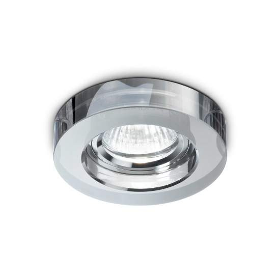3 Faretti Incasso Moderno Blues Alluminio Fumè 1 Luce Gu10 5W 3000K Luce Calda | Ideal Lux
