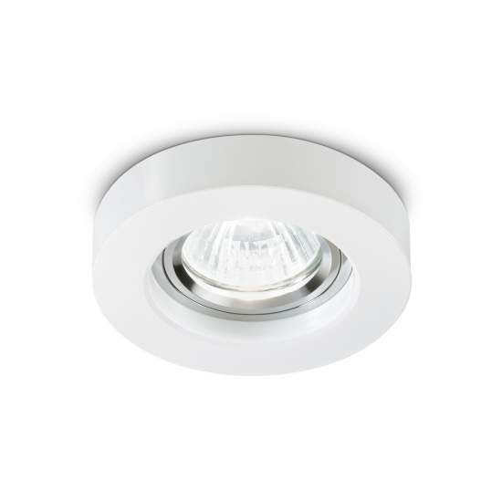 3 Faretti Incasso Moderno Blues Alluminio Bianco 1 Luce Gu10 5W 3000K Luce Calda | Ideal Lux