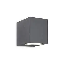 Applique Moderna Up Alluminio Antracite 1 Luce G9 3W 3000K Luce Calda