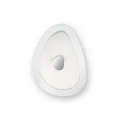 Plafoniera Moderna Geko Metallo Bianco 4 Luci E27