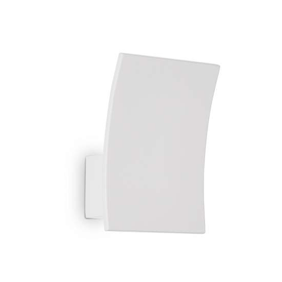 Applique Moderna Fix Metallo Bianco Led 5,5W 3000K Luce Calda 117867