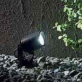 Piantana Moderna Da Esterno Elio Materie Plastiche Nero 1 Luce Gu10 120201