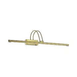 Applique Contemporanea Bow Metallo Ottone Led 8W 3000K Luce Calda