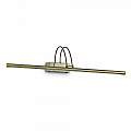 Applique Contemporanea Bow Metallo Ottone Brunito Led 8W Luce Calda 121147