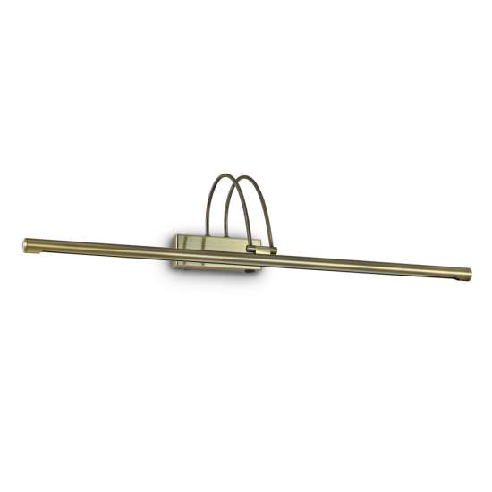 Applique Contemporanea Bow Metallo Ottone Brunito Led 8W Luce Calda 121147
