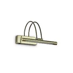 Applique Contemporanea Bow Metallo Ottone Brunito Led 2,5W Luce Calda