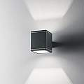 Applique Moderna Snif Square Alluminio Antracite 1 Luce G9 3W 3000K Luce Calda 121963