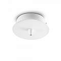 Rosone Standard All In Metallo Bianco 1 Luce 122823