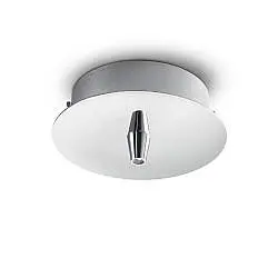 Rosone Standard All In Metallo Cromo 1 Luce