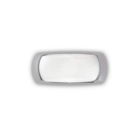 Applique Moderna Felix-2 Materie Plastiche Grigio 1 Luce E27 123769
