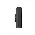 Applique Moderna Sky Metallo Nero 2 Luci Led 7W 3000K Luce Calda 126890