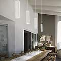 Sospensione Moderna Sky Metallo Bianco 1 Luce Gu10 7W 3000K Luce Calda 126906