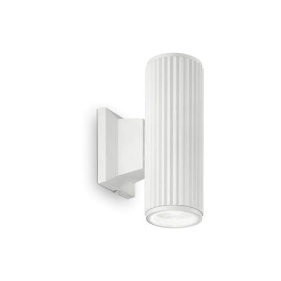 Applique Moderna Base Alluminio Bianco 2 Luci 5W 4000K Luce Naturale 129457