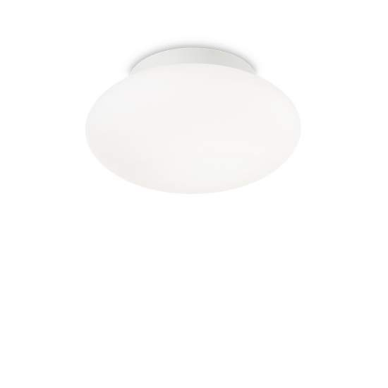 Plafoniera Moderna Bubble Alluminio-Materie Plastiche Bianco 1 Luce E27 135250