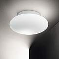 Plafoniera Moderna Bubble Alluminio-Materie Plastiche Bianco 1 Luce E27 135250